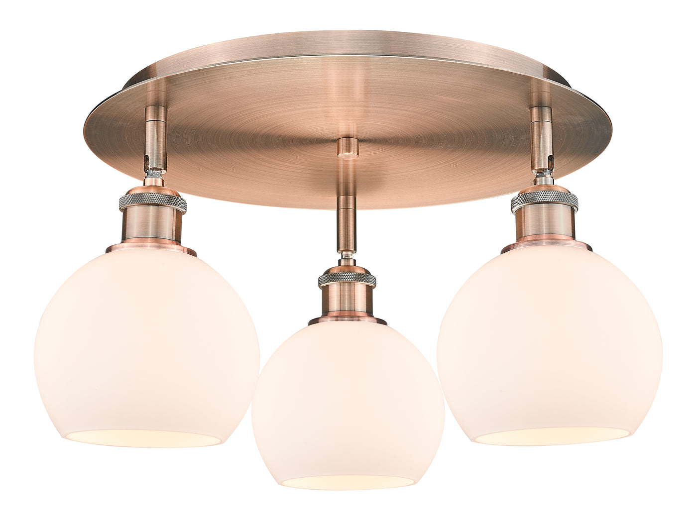 Ballston Semi-Flush Mount Satin Nickel