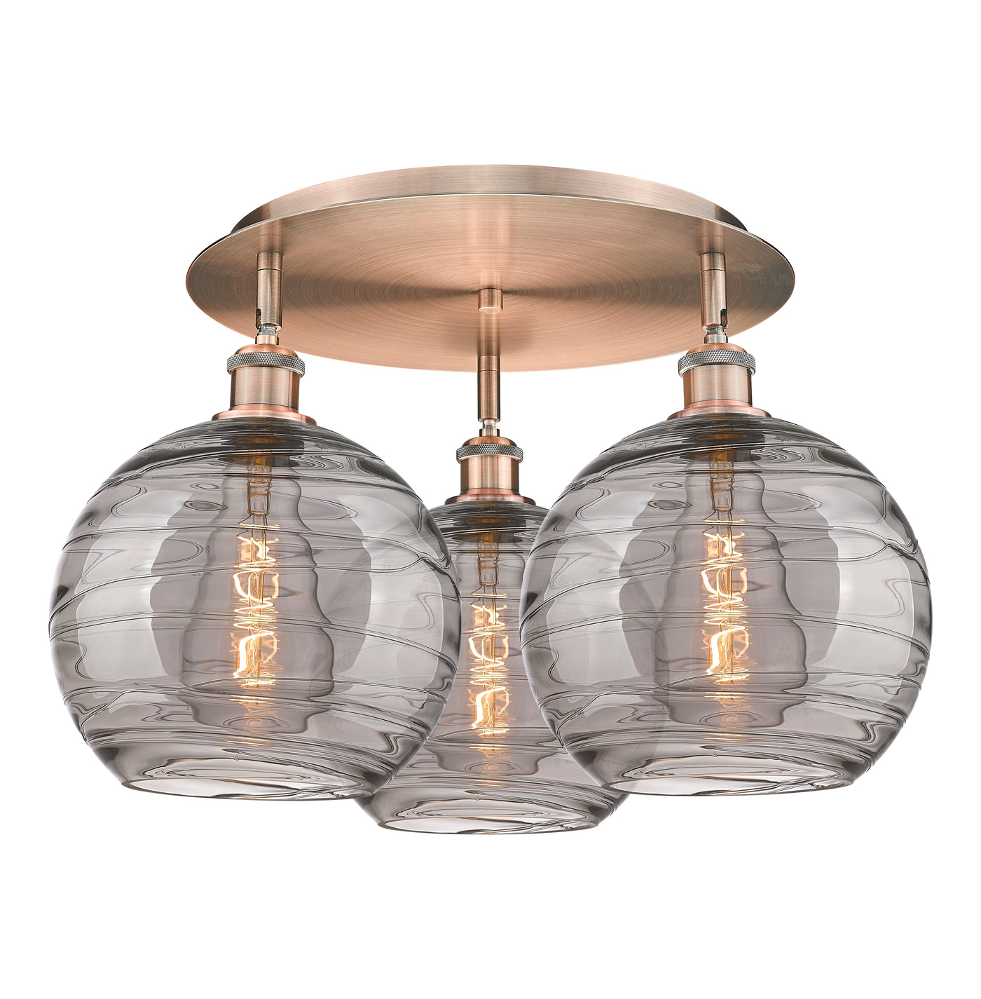 Ballston Semi-Flush Mount Satin Nickel