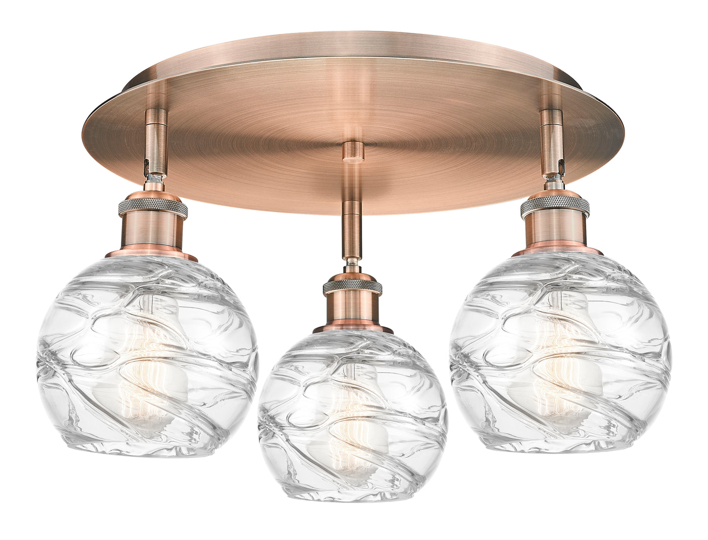 Ballston Semi-Flush Mount Satin Nickel Finish