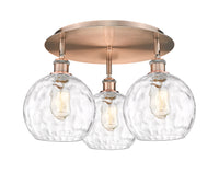 Ballston Semi-Flush Mount Satin Nickel