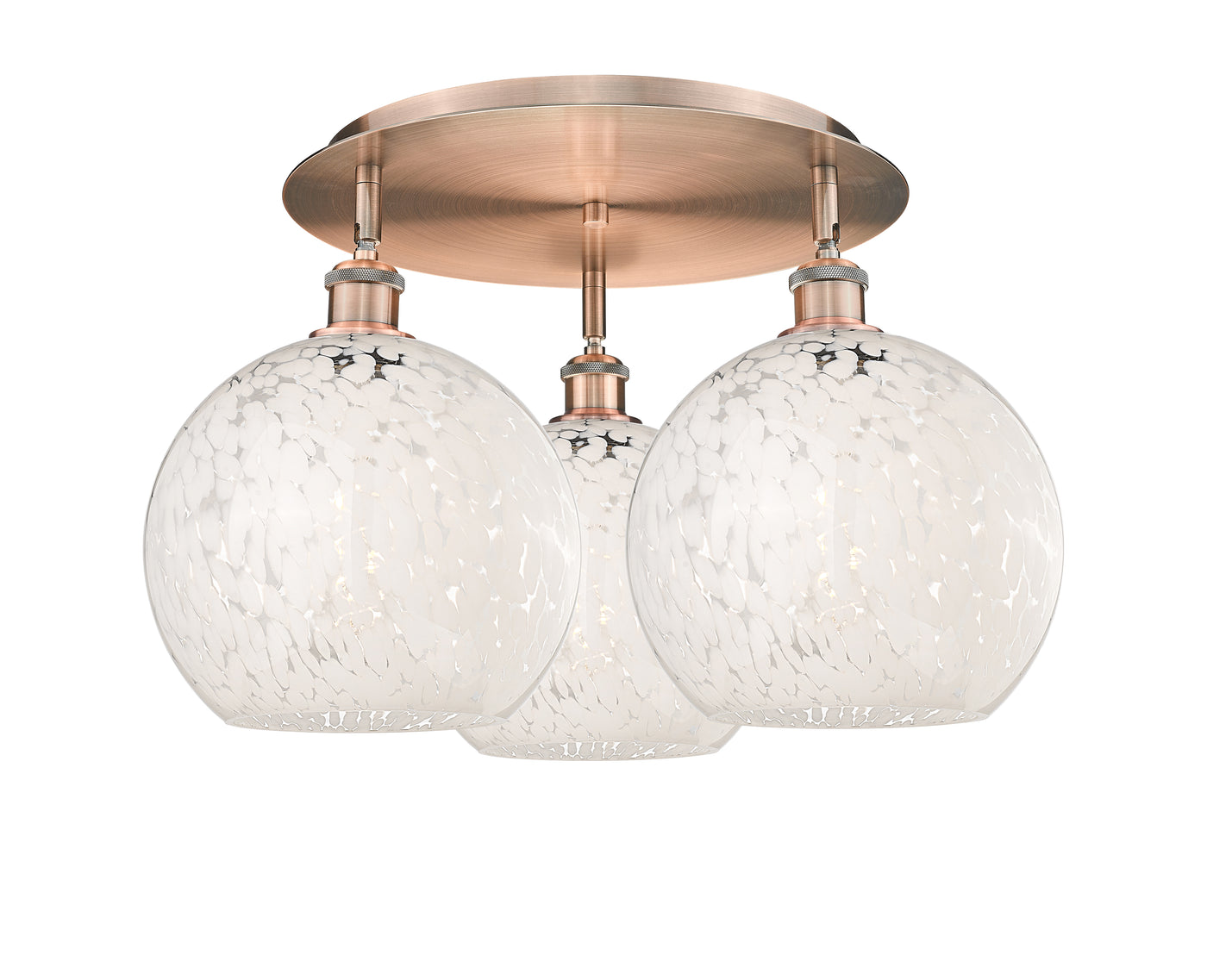 Ballston Semi-Flush Mount Satin Nickel