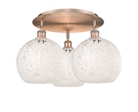 Ballston Semi-Flush Mount Satin Nickel