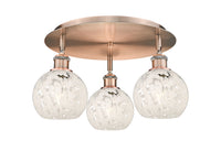 Ballston Semi-Flush Mount Satin Nickel