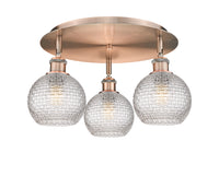 Ballston Semi-Flush Mount Satin Nickel