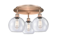 Ballston Semi-Flush Mount Satin Nickel
