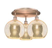 Ballston Semi-Flush Mount Satin Nickel