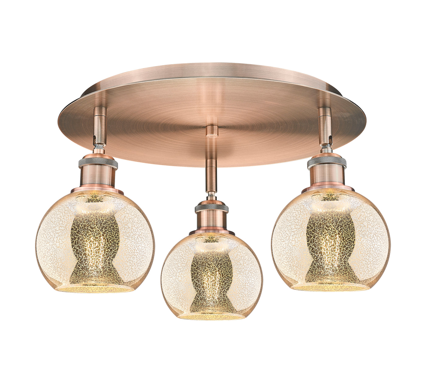 Ballston Semi-Flush Mount Satin Nickel