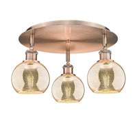 Ballston Semi-Flush Mount Satin Nickel