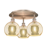 Ballston Semi-Flush Mount Satin Nickel