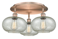 Ballston Semi-Flush Mount Satin Nickel