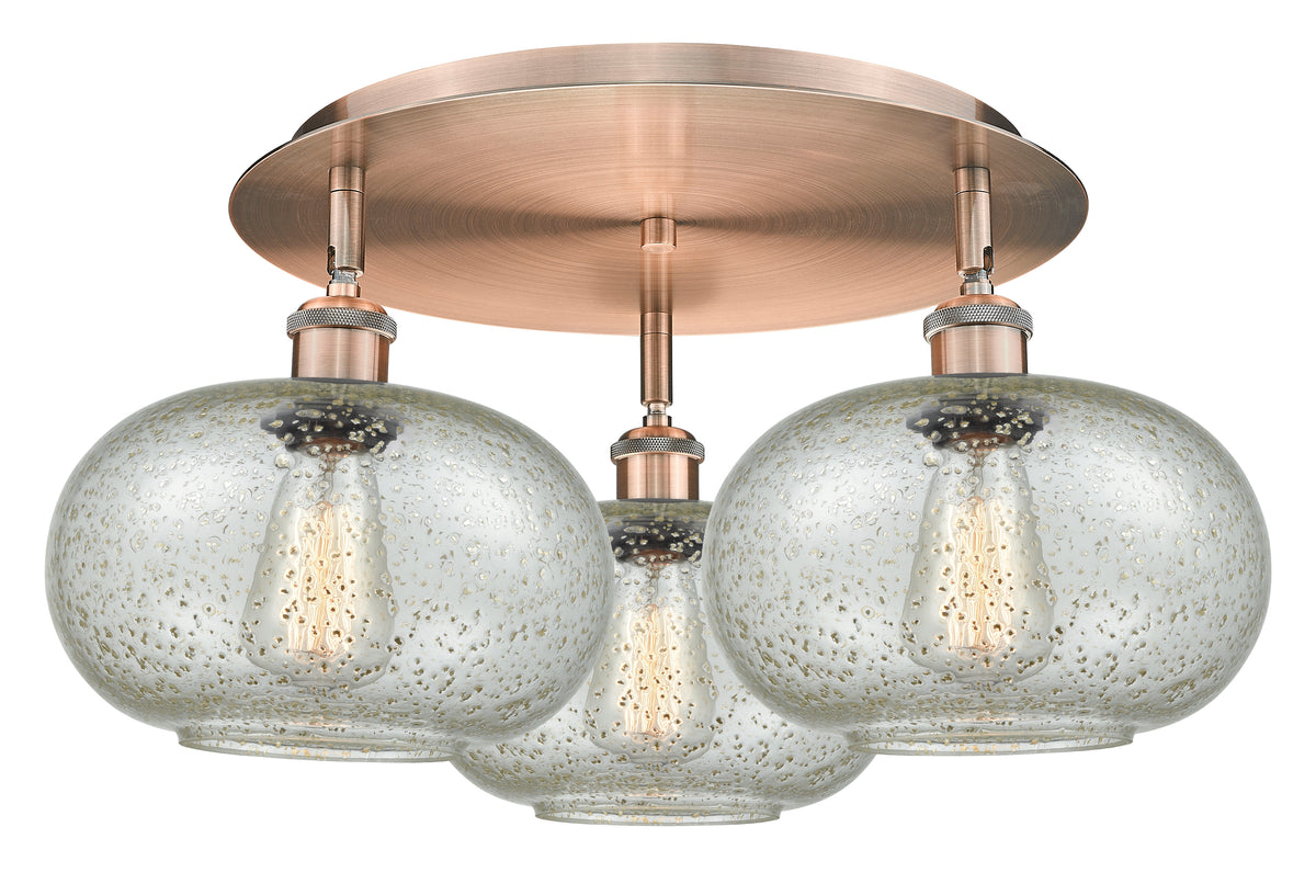 Gorham 21-Inch 3-Light Semi-Flush Mount