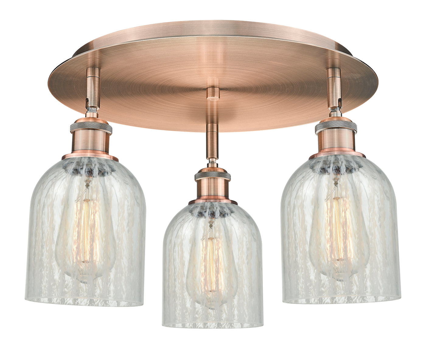 Ballston Semi-Flush Mount Satin Nickel