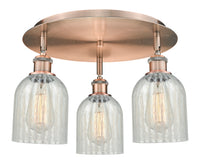 Ballston Semi-Flush Mount Satin Nickel