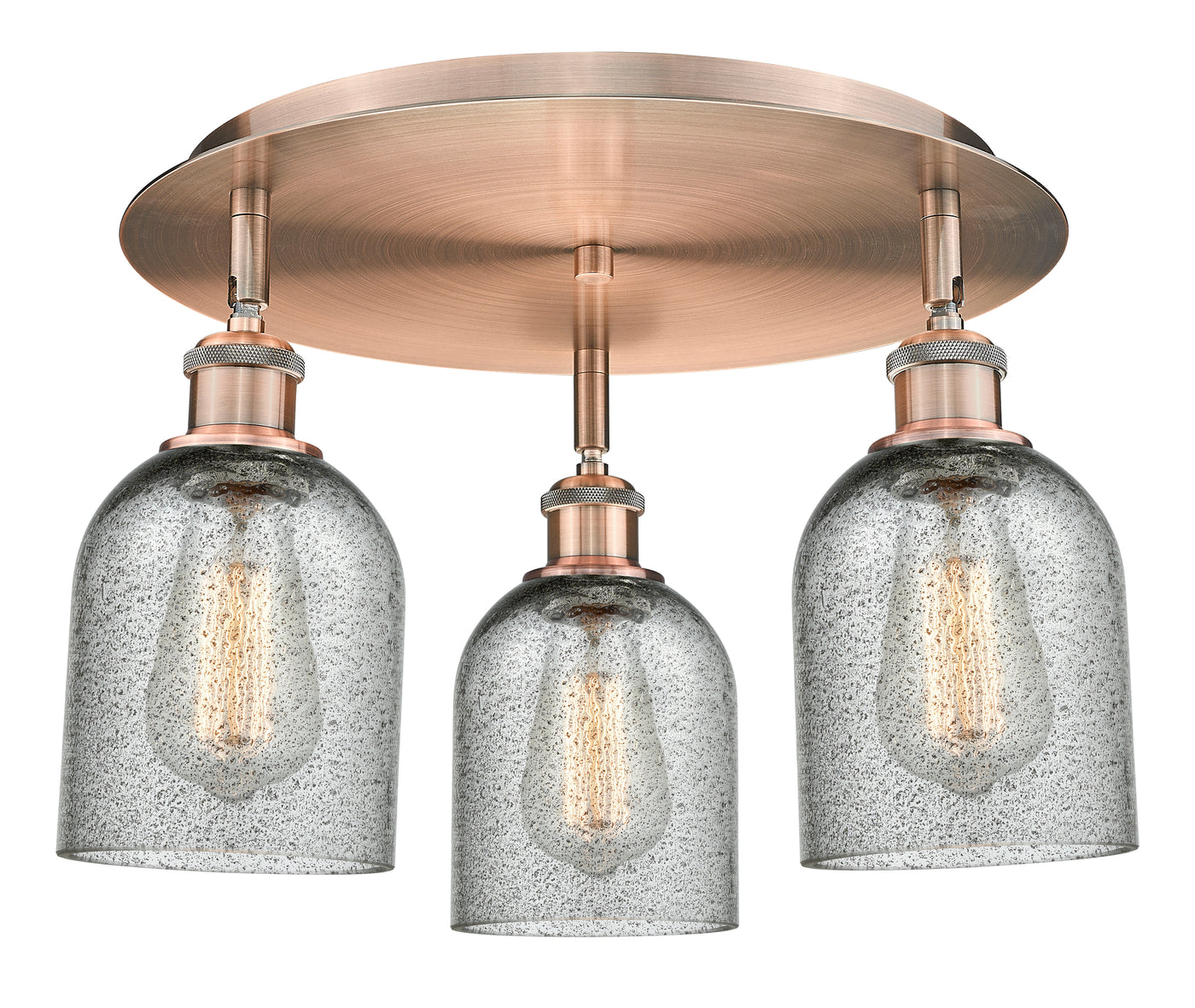 Ballston Semi-Flush Mount Satin Nickel