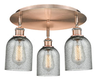 Ballston Semi-Flush Mount Satin Nickel