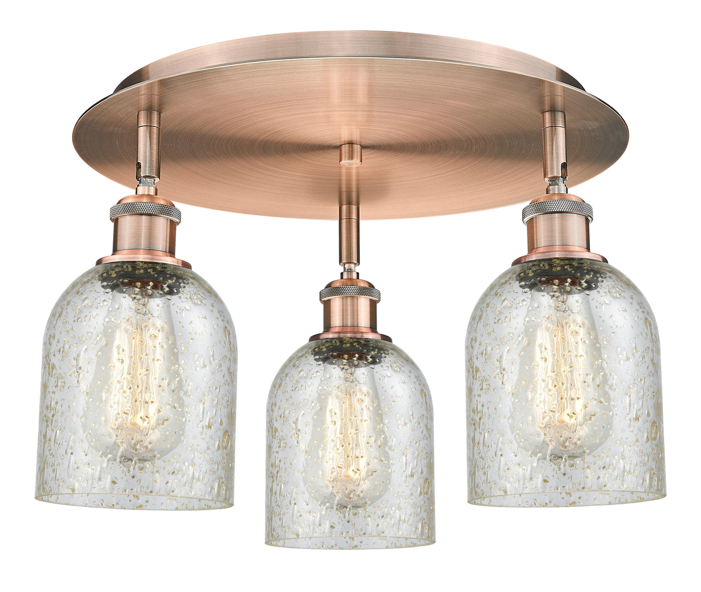 Ballston Semi-Flush Mount Satin Nickel