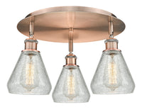 Ballston Semi-Flush Mount Satin Nickel