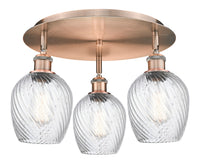 Ballston Semi-Flush Mount Satin Nickel