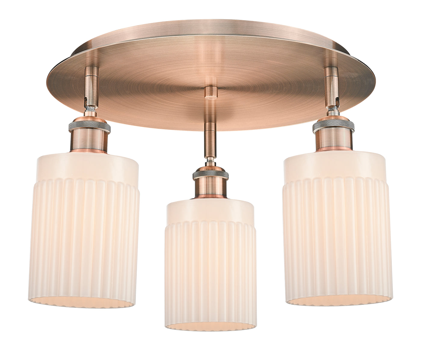 Ballston Semi-Flush Mount Satin Nickel