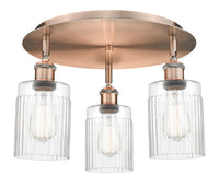 Ballston Semi-Flush Mount Satin Nickel