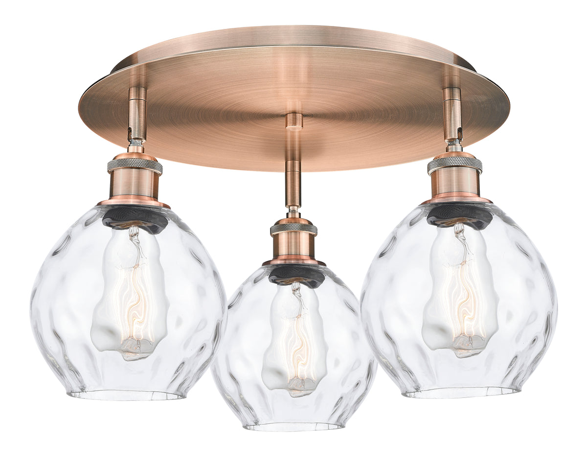 Waverly 18-Inch 3-Light Semi-Flush Mount