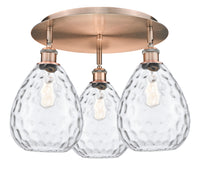 Ballston Semi-Flush Mount Satin Nickel