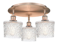 Ballston Semi-Flush Mount Satin Nickel