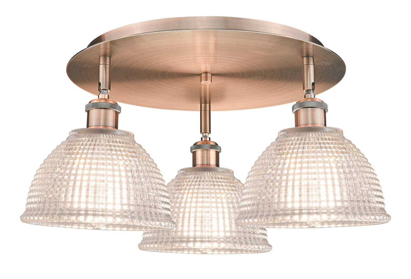 Ballston Semi-Flush Mount Satin Nickel