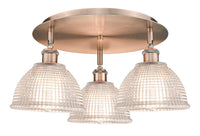 Ballston Semi-Flush Mount Satin Nickel
