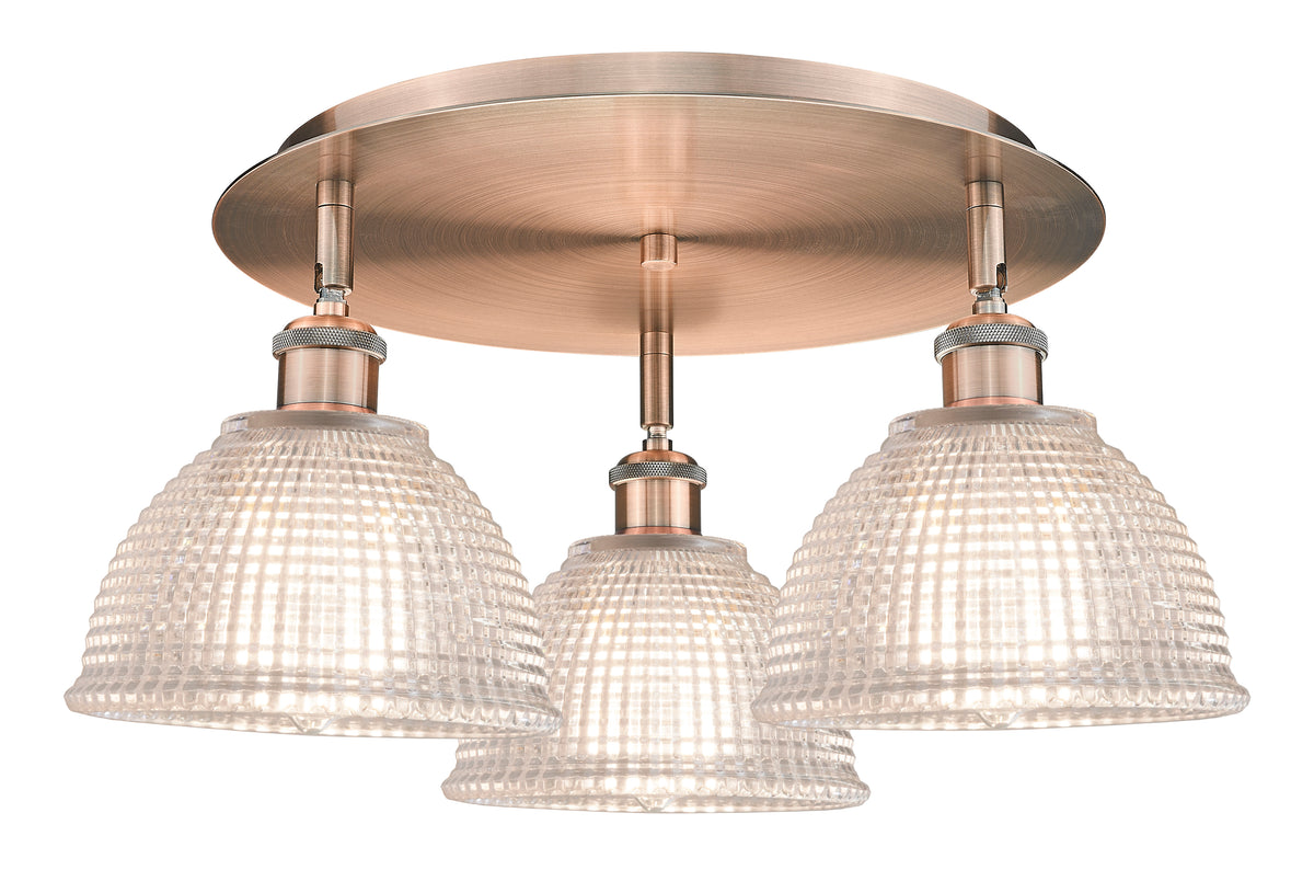 Arietta 20-Inch 3-Light Semi-Flush Mount