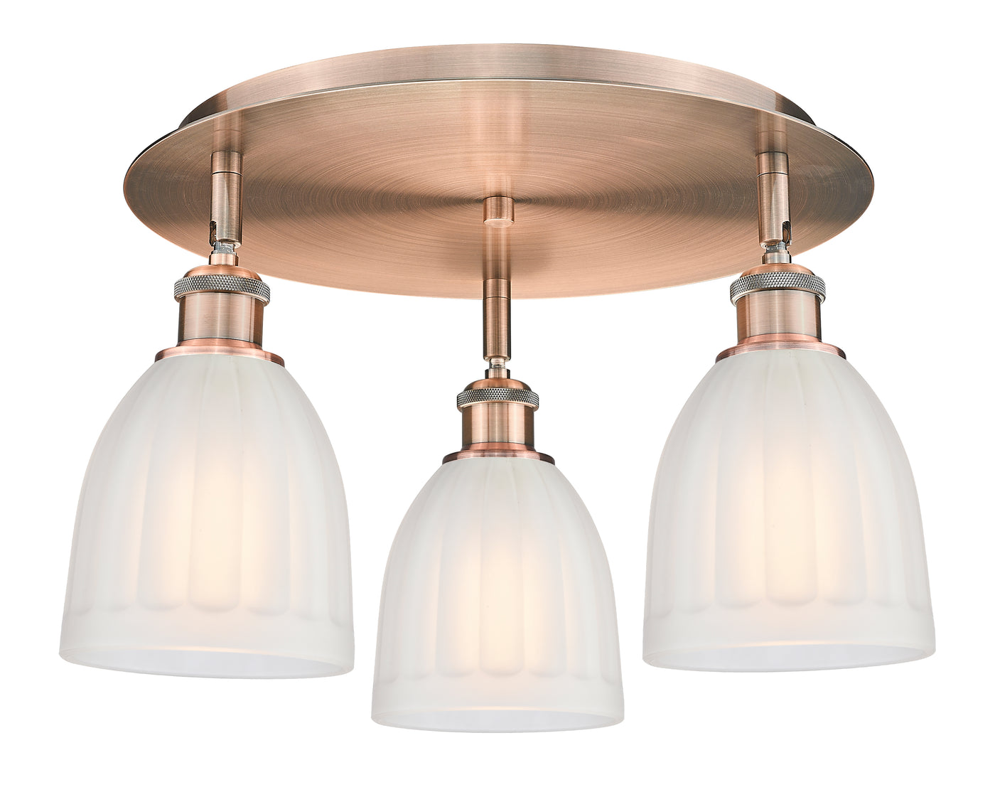Ballston Semi-Flush Mount Satin Nickel