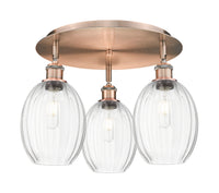 Ballston Semi-Flush Mount Satin Nickel