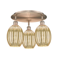 Ballston Semi-Flush Mount Satin Nickel
