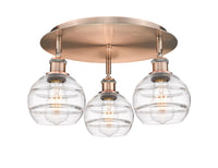 Ballston Semi-Flush Mount Satin Nickel