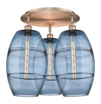 Ballston Semi-Flush Mount Satin Nickel