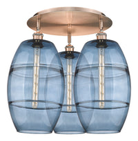 Ballston Semi-Flush Mount Satin Nickel
