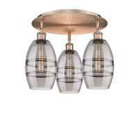 Ballston Semi-Flush Mount Satin Nickel