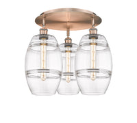 Ballston Semi-Flush Mount Satin Nickel