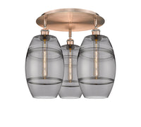 Ballston Semi-Flush Mount Satin Nickel