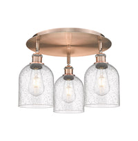 Ballston Semi-Flush Mount Satin Nickel