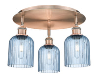 Ballston Semi-Flush Mount Satin Nickel