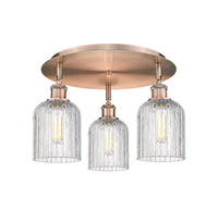 Ballston Semi-Flush Mount Satin Nickel