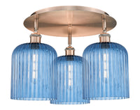 Ballston Semi-Flush Mount Satin Nickel