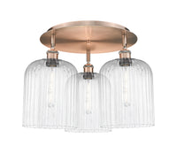 Ballston Semi-Flush Mount Satin Nickel