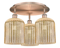 Ballston Semi-Flush Mount Satin Nickel