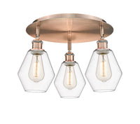 Ballston Semi-Flush Mount Satin Nickel