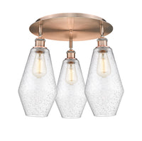 Ballston Semi-Flush Mount Satin Nickel