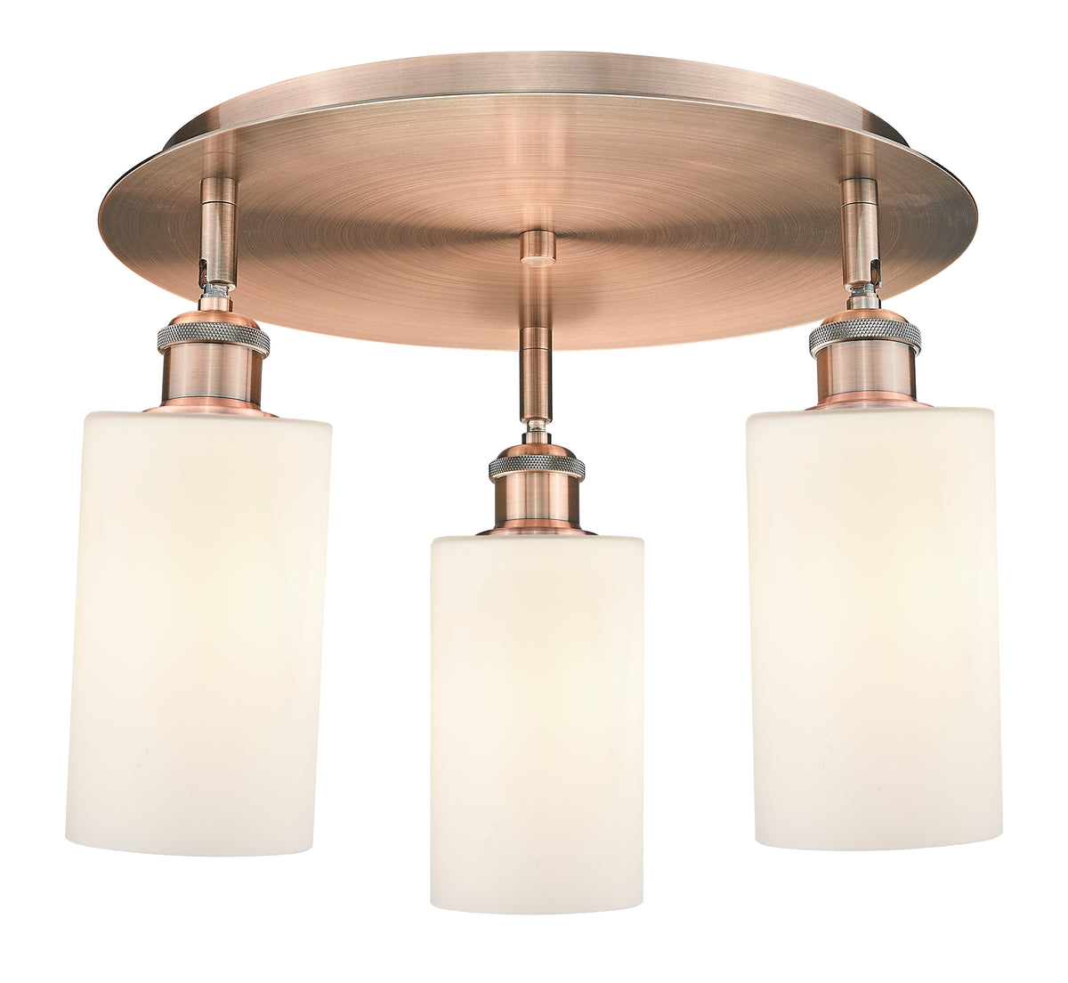 Clymer 16-Inch 3-Light Semi-Flush Mount