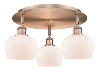 Ballston Semi-Flush Mount Satin Nickel