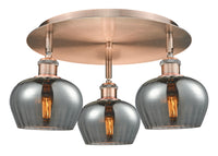 Ballston Semi-Flush Mount Satin Nickel